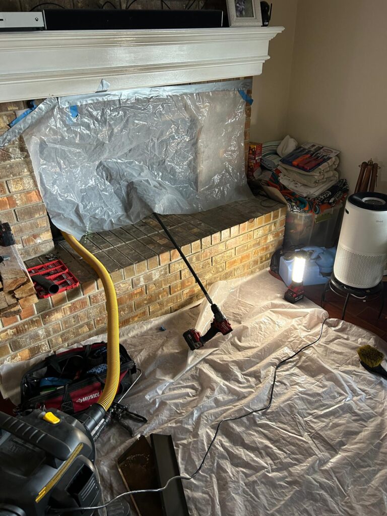 Chimney project 2 - chimney repair Fort Worth