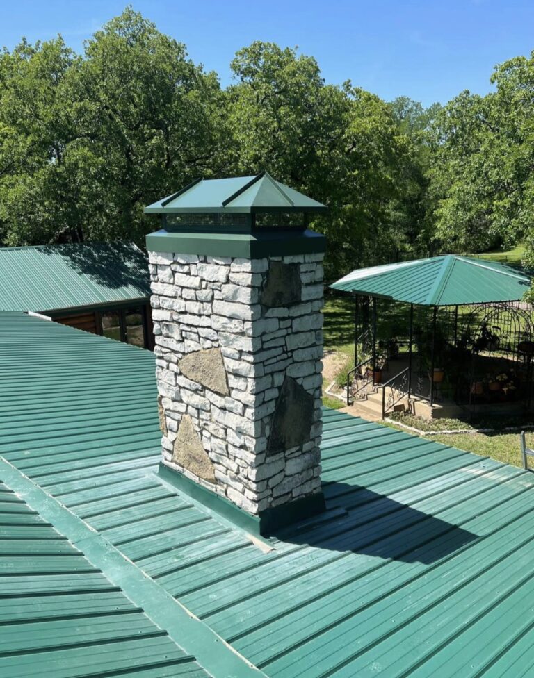 Chimney service job photo